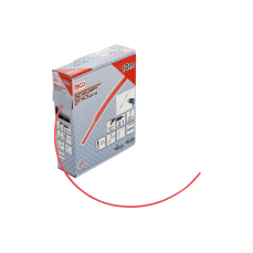 Термоусадочная трубка красная | коробка | Ø 2,5 мм | 10 м (6846-1)