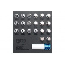 Замки накладные демонтажа гнезда для BMW 21шт. (8932)