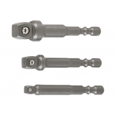 Комплект адаптеров с шарнирами 1/4 «(6,3 мм) в головки 1/4» - 3/8 «- 1/2» (9162)