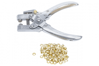 Клещи для заклепок 4,5мм с набором заклепок 100 шт. (570)