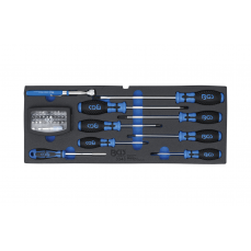 Набор отверток, сопел, магнитов 41 шт. от BGS 3312 и 3318 (3343)