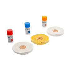 Полировочный набор для мягких металлов 7 шт. (3990)