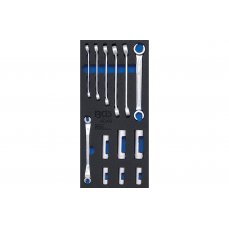 Ключи для трубок и специальные головки 10 мм (3/8")  | 13 шт (4048)