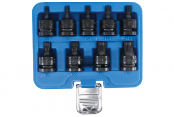 Набор ударных битов | 12,5 мм (1/2 ") | T-звезда (для Torx) T20 - T70 | 9 шт. (5486)