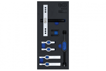 Комплект съемников шкива и муфты кондиционера | 9 шт. (6934)