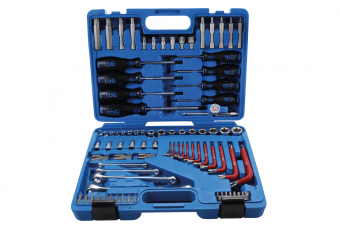 Набор инструментов | 6,3 мм (1/4 ") + 12,5 мм (1/2") | E-Type / T-Star (для Torx) | 84 шт. (7849)