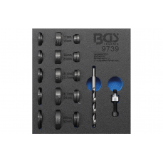 Набор дырокола | для датчиков парковки | Ø 17 - 32 мм (9739)