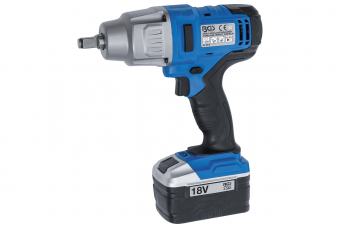Аккумуляторный ударный гайковерт 1/2", 18V, 520 NM (9919)