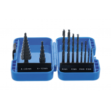 Набор сверл Ø 4 - 12/4 - 20 мм | 2 - 5 мм | 10 шт. (1686)