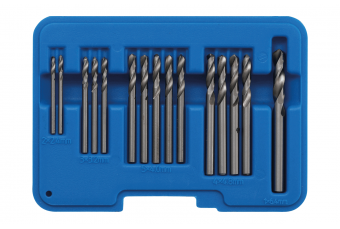 Blind Rivet Drill Set | HSS | 2.4 - 6.4 mm | 15 pcs. (2097)