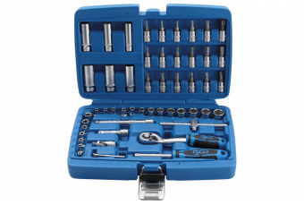 Socket Set | 6.3 mm (1/4") Drive | 53 pcs. (2147)