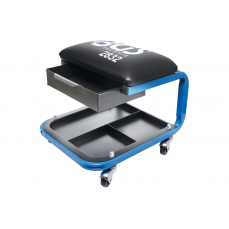 Прямоугольный стульчик с ящиком, на колёсах (2832)