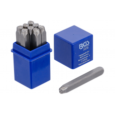 Набор штампов цифры 5 мм, Bgs-technic (3035)