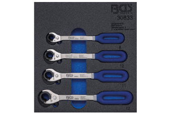 Набор трещоточных ключей для трубок (30833)