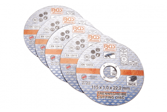 Диски для нержавеющей стали | Ø 115 x 1.0 x 22.2 мм | 5 шт. (3935)