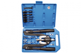 Profesionāls kniežu komplekts | gara roka | 3,2–6,4 mm (405)