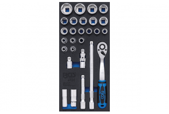 Набор гнезд | 12,5 мм (1/2") | 27 шт. (4126)