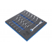 Tool Tray 2/3: Ratchet Combination Wrench Set | adjustable | 8 - 19 mm | 12 pcs. (4195)