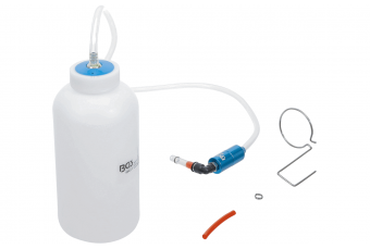 Выпускной клапан тормозной жидкости с силиконовым шлангом 620 мм и емкостью (8403-1)