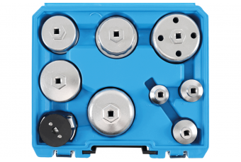 Комплект чашек для съема масляных фильтров 9 шт. (8667)