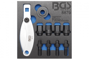 Колесный монтажный комплект с подносом в стол (8879)