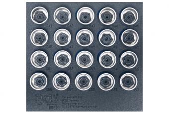 Tool Tray 1/6: Rim Lock Socket Set for BMW | 20 pcs. (8962)