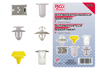 Комплект клипов для автомобилей Renault 300 шт. (9048)