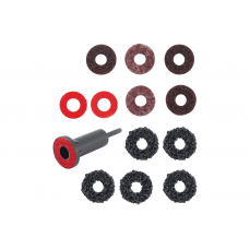 Набор шлифовальных машин для ступиц колес | для шпилек и колесных гаек | 14 шт. (9736)