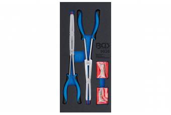 Плоскогубцы с двойным шарниром | сменные наконечники | 345 мм (9836)