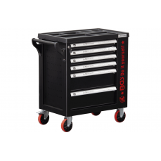 Тележка для мастерских | 6 ящиков | 1 боковая дверь | пустая (6055-1)