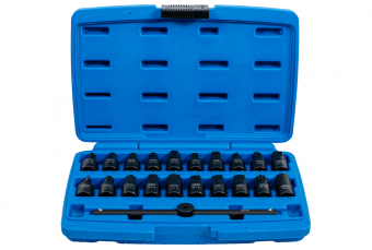 Набор для закручивания масляных пробок 3/8", 21 пр. (1014)