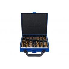 Набор сверл HSS | нитрид титана | 1 - 10 мм | 119 штук (2009)