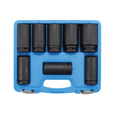 Головки ударные длинные 3/4 ", 8 шт., 22-38мм BGS (5241)