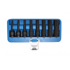 Trieciena uzgaļu komplekts sešstūris. 5-19 mm, 1/2 "9 gab (5481)