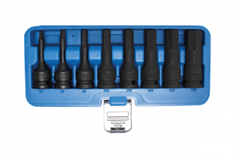 Набор ударных наконечников с шестигранной головкой. 5-19 мм, 1/2 "9шт (5481)