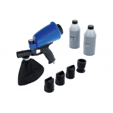 Пневматический пескоструйный аппарат с аксессуарыми | 3 шт. (70057)