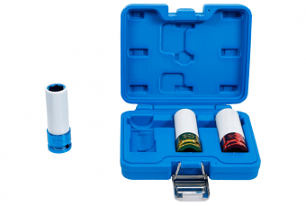 Тонкостенная ударная головка с защитными кожухами 12,5 мм (1/2 дюйма) | 17/19/21 мм | 3 шт. (7200)