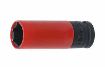 Защитная ударная головка | Ультратонкая | Привод 12,5 мм (1/2 дюйма) | 21 мм (7504)