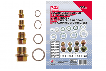 Набор для закручивания масляных пробок 534gab, "Bgs-technic" (8119)