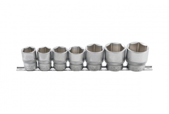 Muciņu komplekts 1/2 ", 6 stūri, 20 - 32 mm, 7 gab (9108)