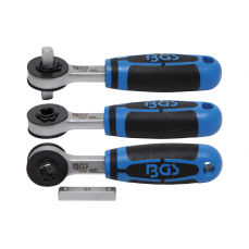 Трещотка 1/4 "с отверстием (9160)