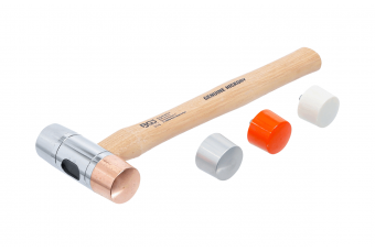 Молоток с 5 шт. Регулируемыми головками диаметром 35 мм (9176)