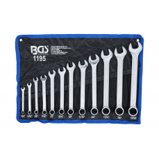 Набор комбинированных гаечных ключей с 12 частями, в дюймовых размерах, 1/4 "- 15/16" (1195)