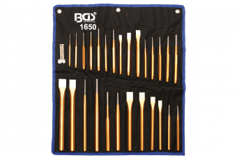 Chisel and Punch Set | 28 pcs. (1650)