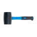 Rubber Mallet | Fibreglas Shaft | black Head | Ø 50 mm | 280 g (1960)