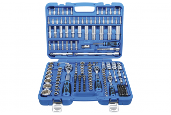 Набор головок и ключей 1/4 "+3/8" +1/2 ", 192 шт." Bgs-technic "(2243)