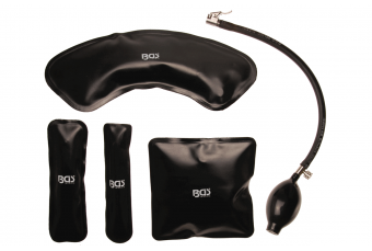 Gaisa spilvenu komplekts durvju atvēršanai, spilveni: 4 gab., Sūknis: 1 gab. (3547)