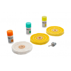 Pulēšanas komplekts cietajiem metāliem 7 gab. (3991)