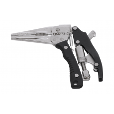 Плоскогубцы с длинными носами с фиксатором | с пистолетной рукояткой | 170 мм (7312)