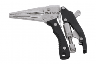 Плоскогубцы с длинными носами с фиксатором | с пистолетной рукояткой | 170 мм (7312)